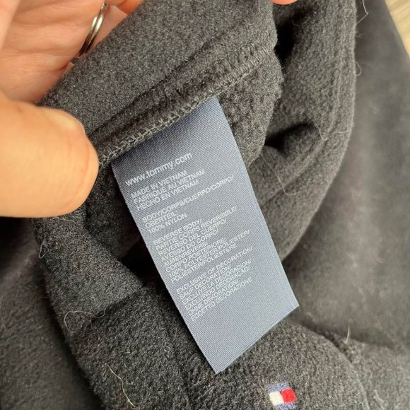 Tommy Hilfiger Black Reversible Vest Men's Large - Picture 4 of 10